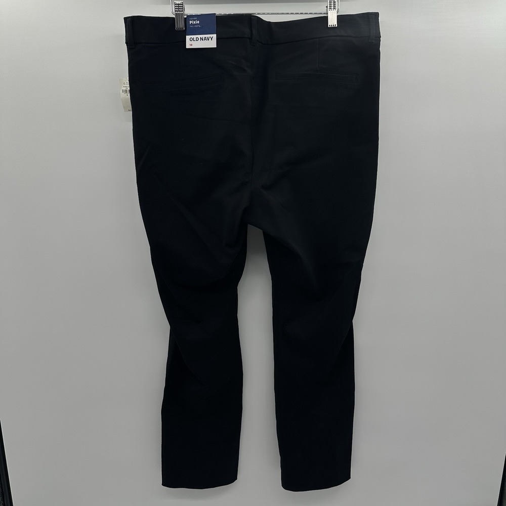 Old Navy High Rise Pixie Split Hem Full Length Pa… - image 15